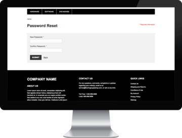 Reset Password URL