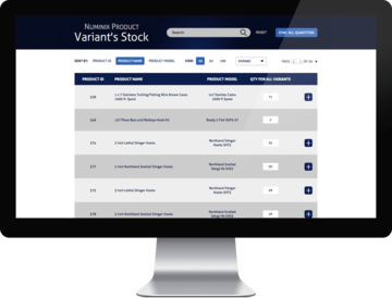 Numinix Product Variants Inventory Manager